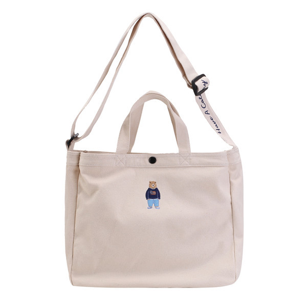 Dnevna ženska platnena torba preko ramena