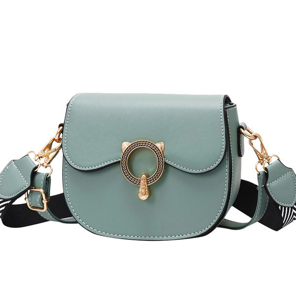 Moderna ženska torba s tekstilnom ručkom i metalnom kopčom - dva modela