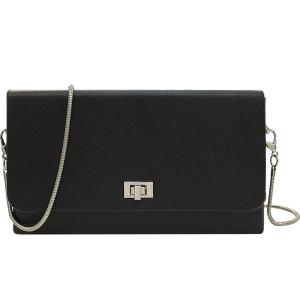 Moderna mala torbica s dugom metalnom ručkom