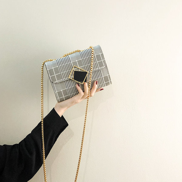 Elegantna ženska torbica na metalni lančić - dvije veličine