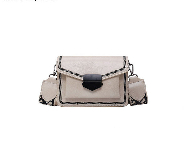 Ženska kožna torba sa tekstilnom ručkom - više boja