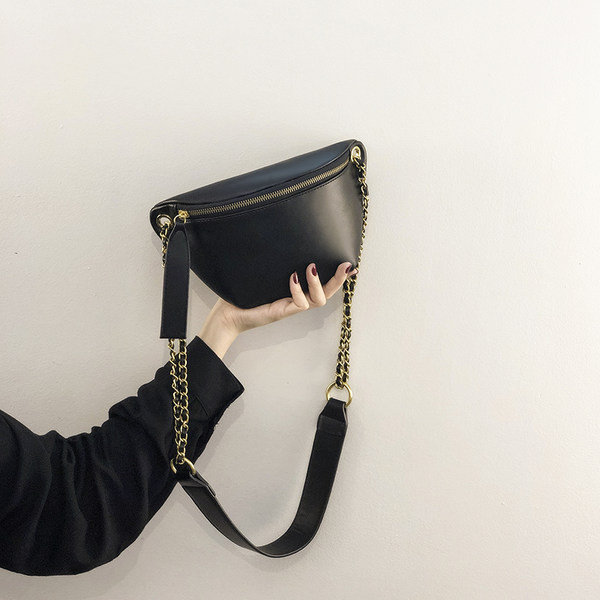 Ženska kožna torba s dugom ručkom