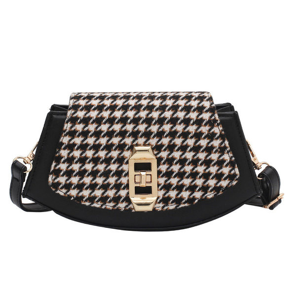 Moderna ženska torba sa kopčom u dvije boje