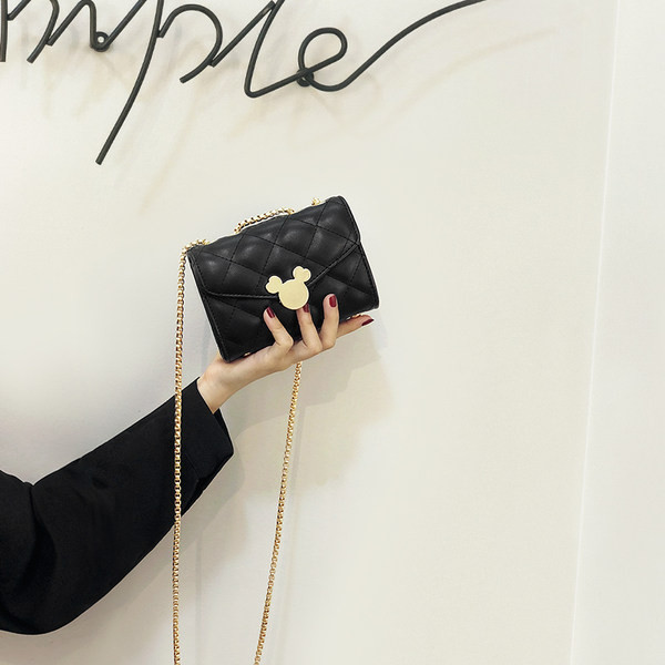 Mala ženska torba sa metalnim lancem - više boja