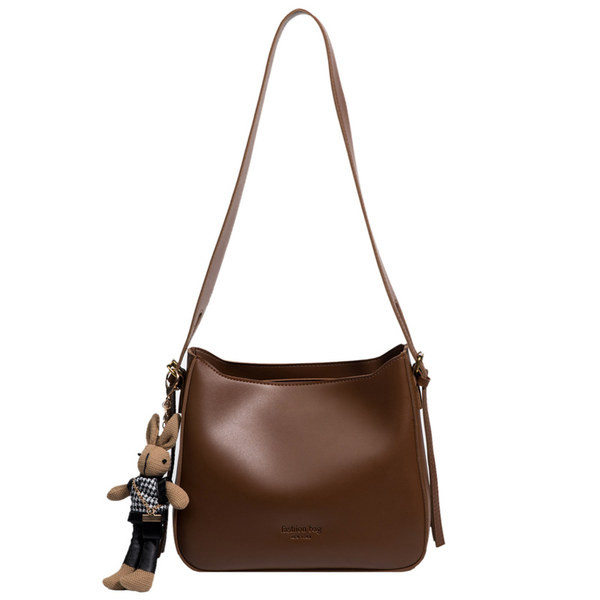 Ženska četvrtasta kožna torba s 3D ukrasom