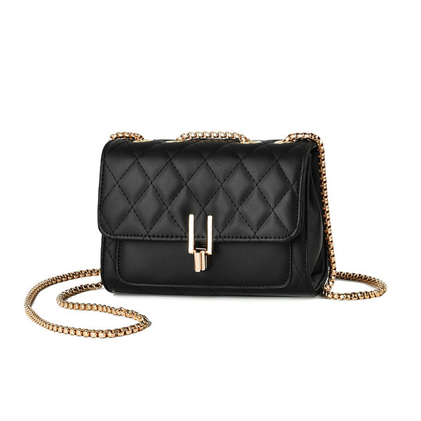 Стилна дамска чанта с катарама и цветна дръжка