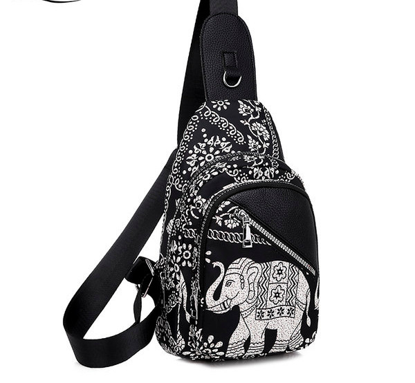 Дамска модерна чанта с преден цип - няколко цвята