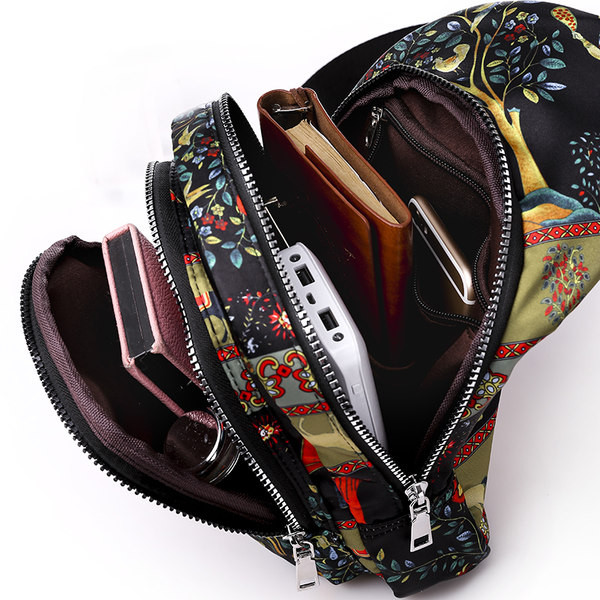 Дамска модерна чанта с преден цип - няколко цвята