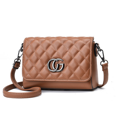 Νέο μοντέλο καπιτονέ τσάντα από οικολογικό δέρμα για γυναίκες