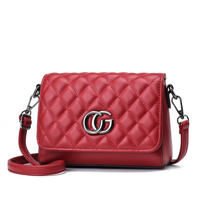 Νέο μοντέλο καπιτονέ τσάντα από οικολογικό δέρμα για γυναίκες