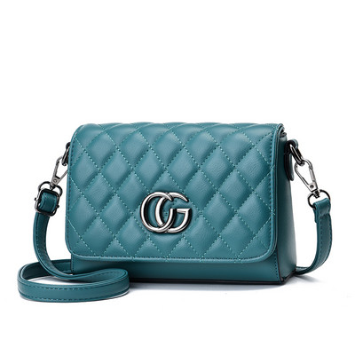 Νέο μοντέλο καπιτονέ τσάντα από οικολογικό δέρμα για γυναίκες