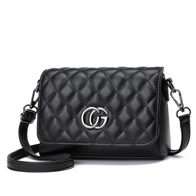 Νέο μοντέλο καπιτονέ τσάντα από οικολογικό δέρμα για γυναίκες