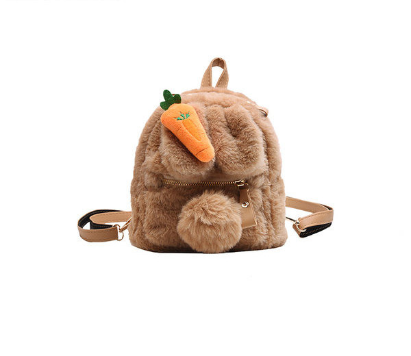 Ženska puhasta torba s patentnim zatvaračem i 3D elementom