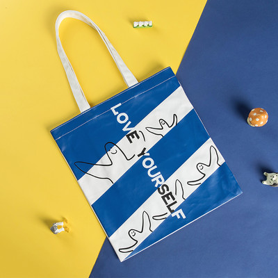 Γυναικεία καθημερινή υφασμάτινη τσάντα με διαφορετική εφαρμογή