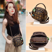 Γυναικεία μοντέρνα τσάντα από οικολογικό δέρμα με φερμουάρ