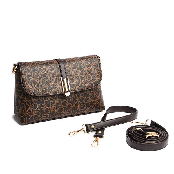 Μικρή ορθογώνια τσάντα ώμου από συνθετικό δέρμα σε διάφορα σχέδια