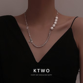 Κομψό γυναικείο κολιέ με πέρλες