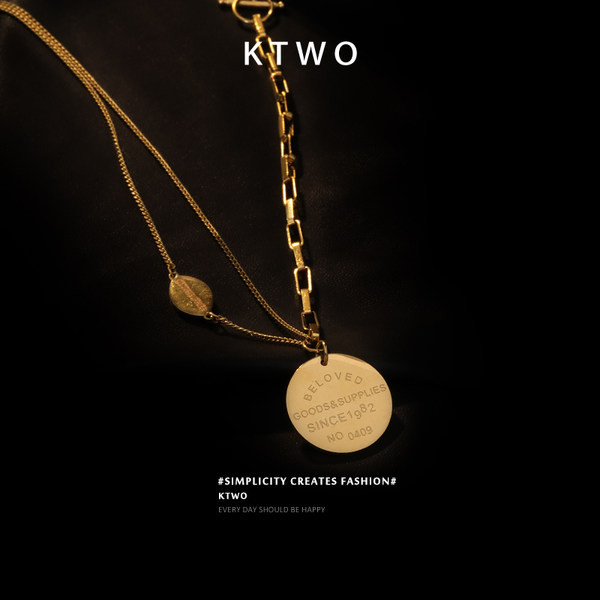 Sieviešu zelta kaklarota ar kulonu