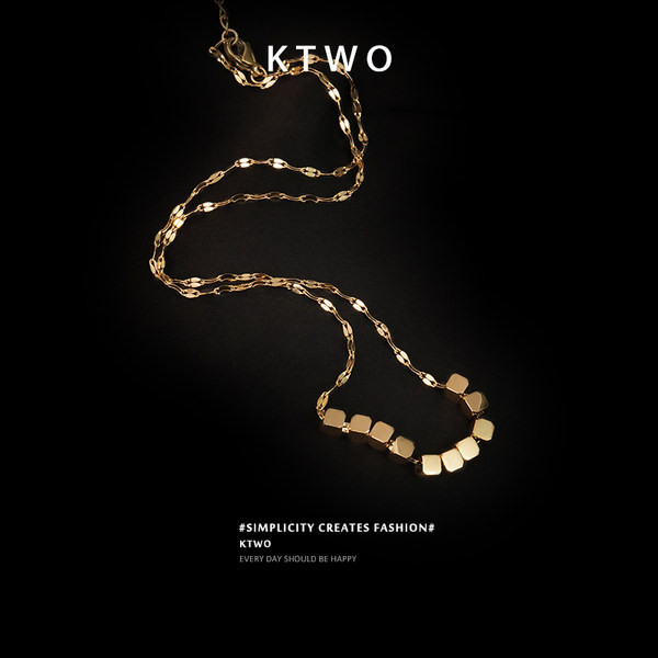 Sieviešu zelta kaklarota ar garumu 46 cm