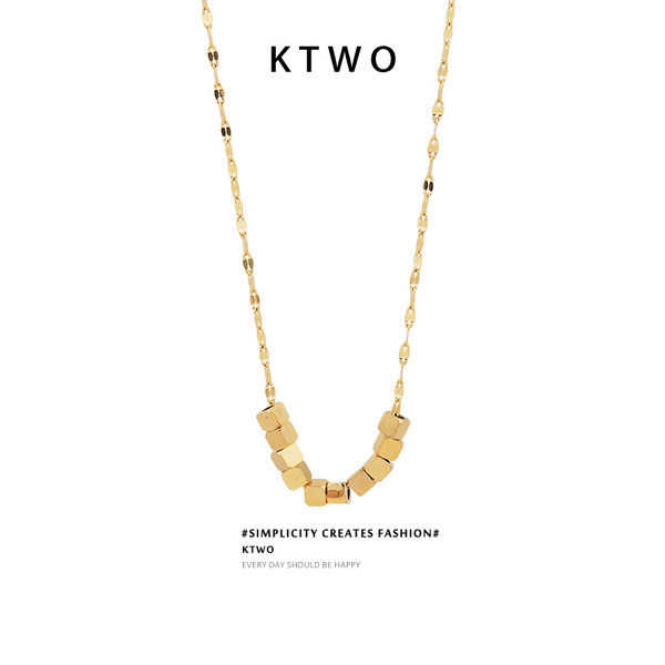 Sieviešu zelta kaklarota ar garumu 46 cm