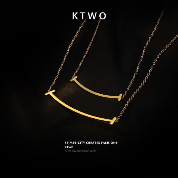 Νέο μοντέλο γυναικείο κολιέ σε χρυσό χρώμα