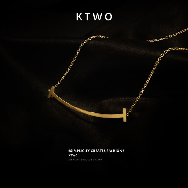 Νέο μοντέλο γυναικείο κολιέ σε χρυσό χρώμα