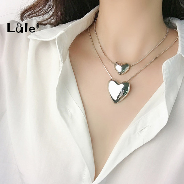 Дамско колие с висулка сърце