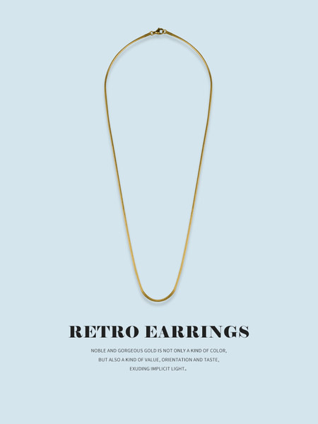 Изчистен модел дамска верижка 