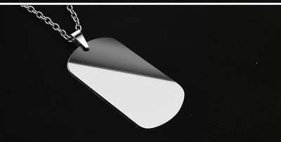 Μοντέρνο κολιέ για γυναίκες και άνδρες από τιτάνιο χάλυβα διαφορετικά μοντέλα