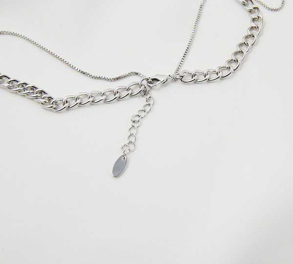 Дамско колие с верижка - два модела