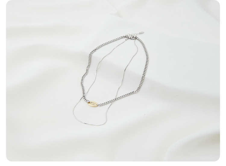 Дамско колие с верижка - два модела