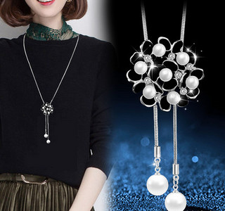 Модерно дамско колие-различни модели