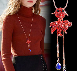 Модерно дамско колие-различни модели