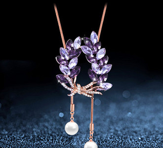 Модерно дамско колие-различни модели