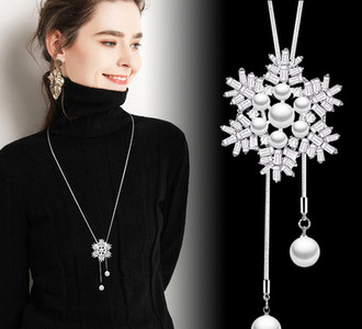 Модерно дамско колие-различни модели