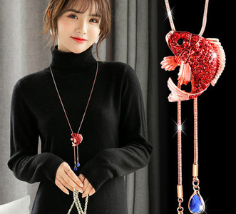 Модерно дамско колие-различни модели