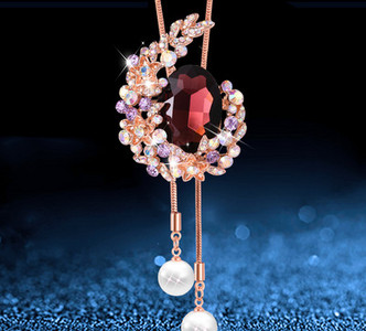 Модерно дамско колие-различни модели