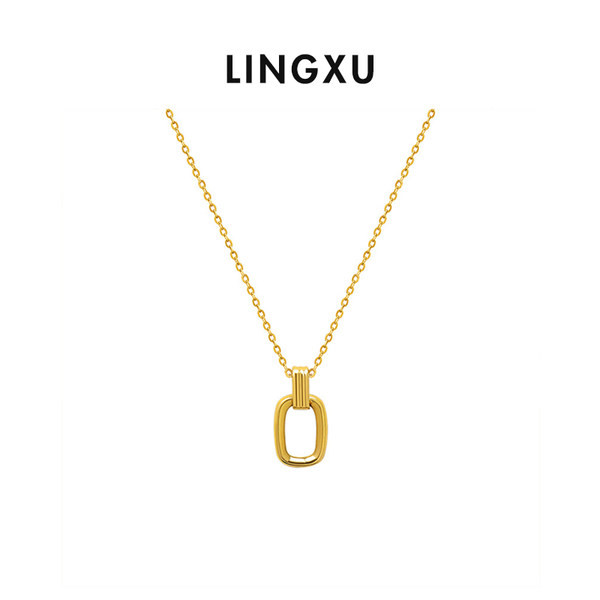 Γυναικείο κολιέ  σε χρυσό με μενταγιόν