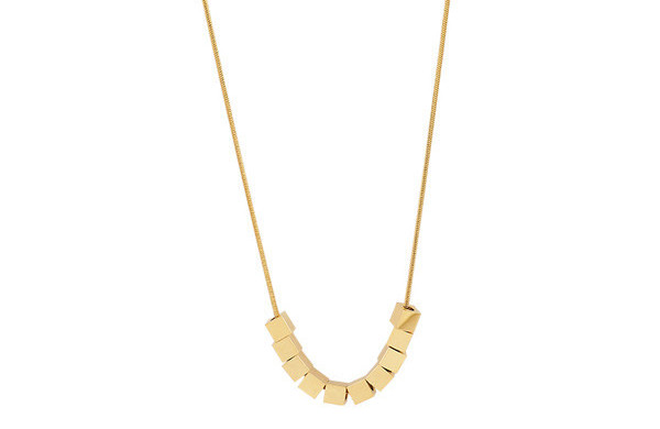 Γυναικείο κολιέ σε χρυσό χρώμα νέο μοντέλο