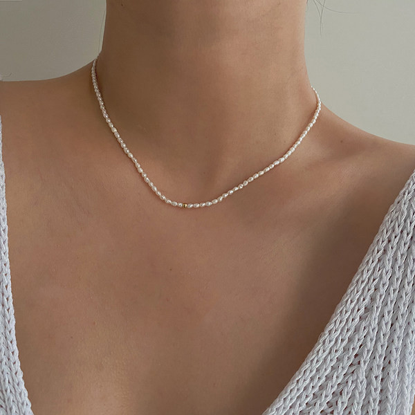 Дамско колие с перли нов модел