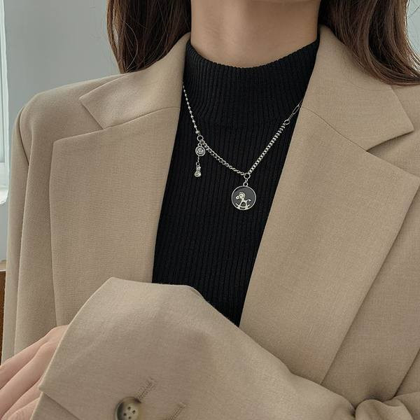 Srebrni lančić sa privjeskom - dva modela