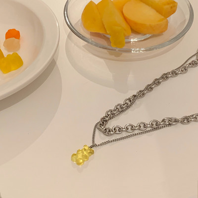 Γυναικείο κολιέ με μενταγιόν - δύο μοντέλα