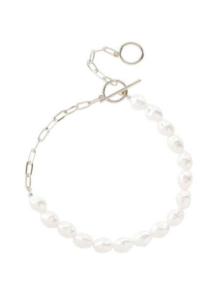 Дамско модерно колие с перли 