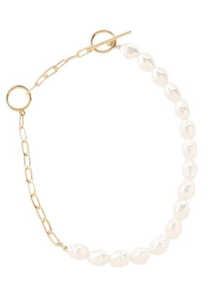 Дамско модерно колие с перли 