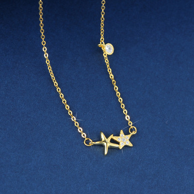 Μοντέρνο γυναικείο κολιέ με μενταγιόν