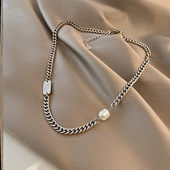 Ženski lanac s biserima