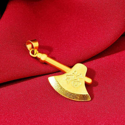 Дамско колие в златист цвят с висулка - два модела