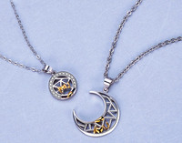 Γυναικείο κολιέ με μενταγιόν - δύο μοντέλα