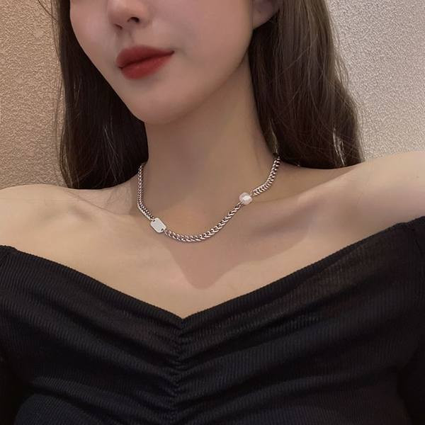 Γυναικείο καθημερινό κολιέ με πέρλα