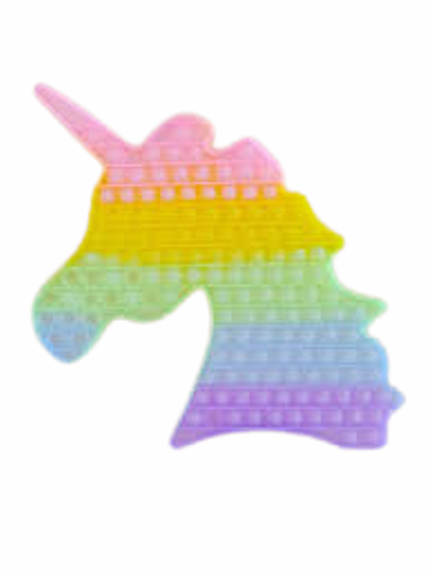 Антистрес играчка Ahelos, Еднорог, Фиджет, 20х11 см